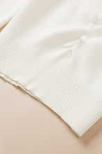 Load image into Gallery viewer, Ruched Sweetheart Neck Long Sleeve Sweater