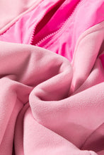 Load image into Gallery viewer, Color Block Half Zip Long Sleeve Hoodie